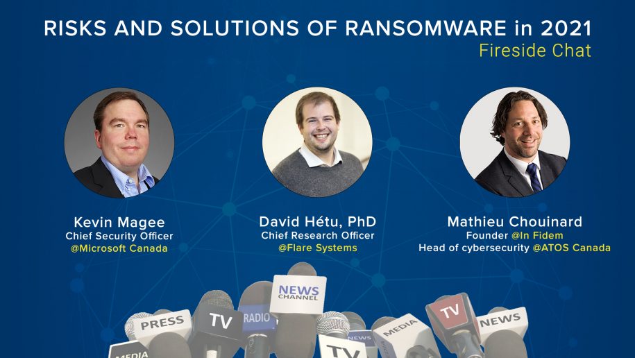 fireside chat video kevin magee mathieu chouinard david hetu on ransomware
