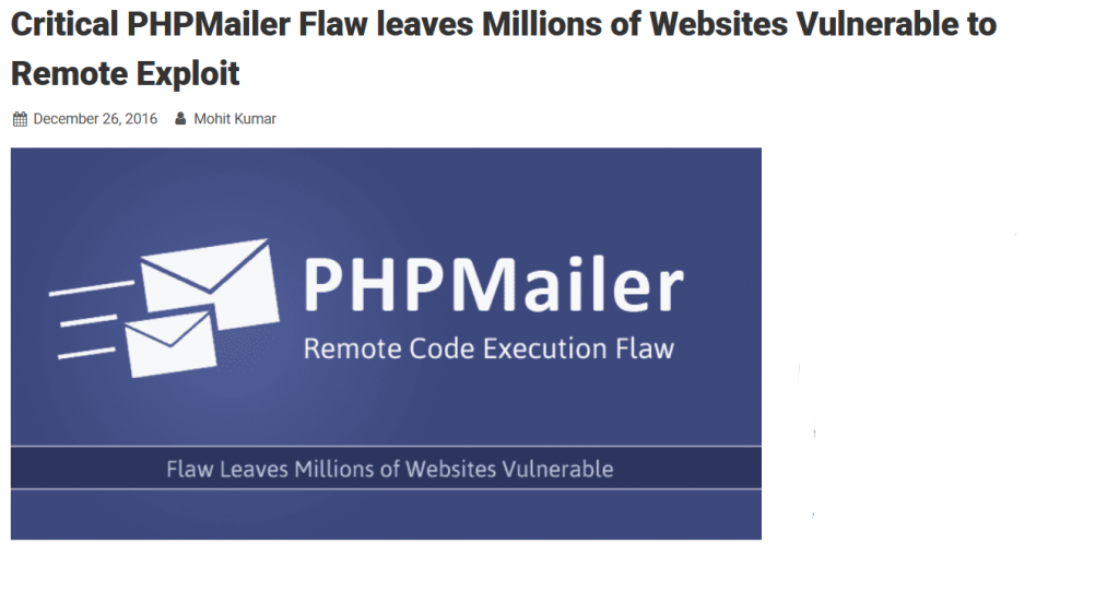 Abusing PHPMailer Library