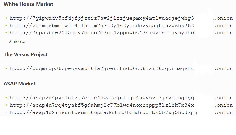 track where the websites are hosted